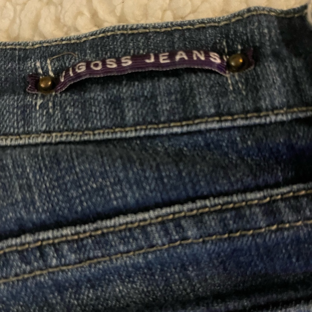 Vigoss size 13 Junior low rise flare cut jeans - Picture 6 of 7